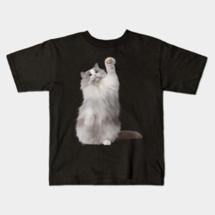 Ragdoll Cat Fetching, Ragdoll Cats, Cat Lover Kids T-Shirt