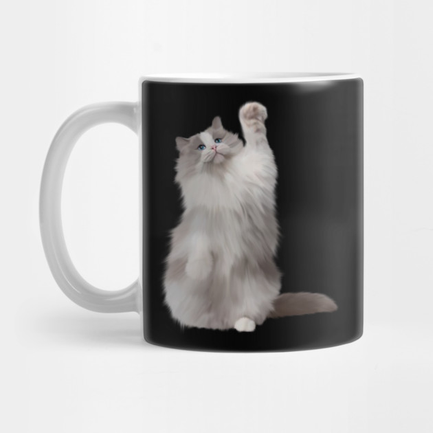Ragdoll Cat Fetching, Ragdoll Cats, Cat Lover by logiamerch
