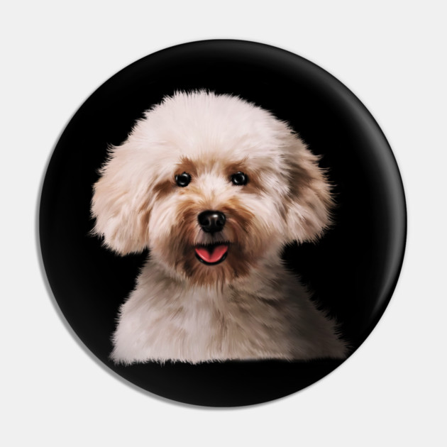 Poodle dog Head, Love Poodles, Dog Lover Pin by logiamerch
