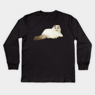 Ragdoll Cat, Love Ragdoll Cats, Cat Lover Kids Long Sleeve T-Shirt