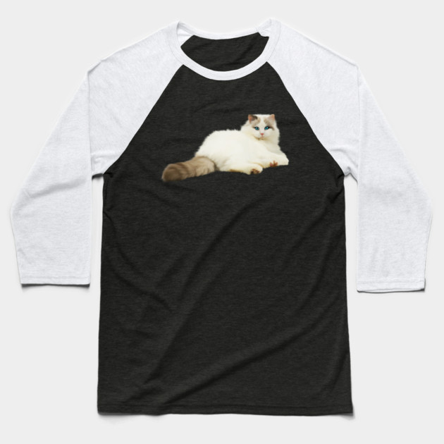 Ragdoll Cat, Love Ragdoll Cats, Cat Lover Baseball T-Shirt by logiamerch