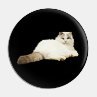 Ragdoll Cat, Love Ragdoll Cats, Cat Lover Pin