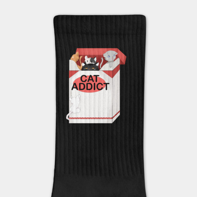 Cat Lover, Funny Cat Addict, Love Cute Cats by logiamerch