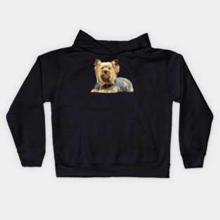 Yorkshire Terrier Dog, Love Yorkies, Dog Lover Kids Hoodie