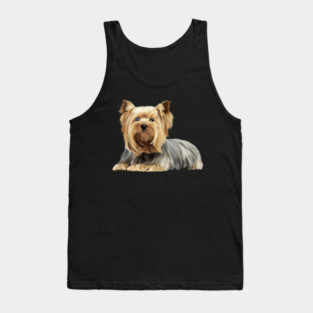 Yorkshire Terrier Dog, Love Yorkies, Dog Lover Tank Top
