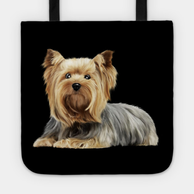 Yorkshire Terrier Dog, Love Yorkies, Dog Lover Tote by logiamerch