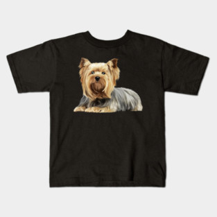 Yorkshire Terrier Dog, Love Yorkies, Dog Lover Kids T-Shirt
