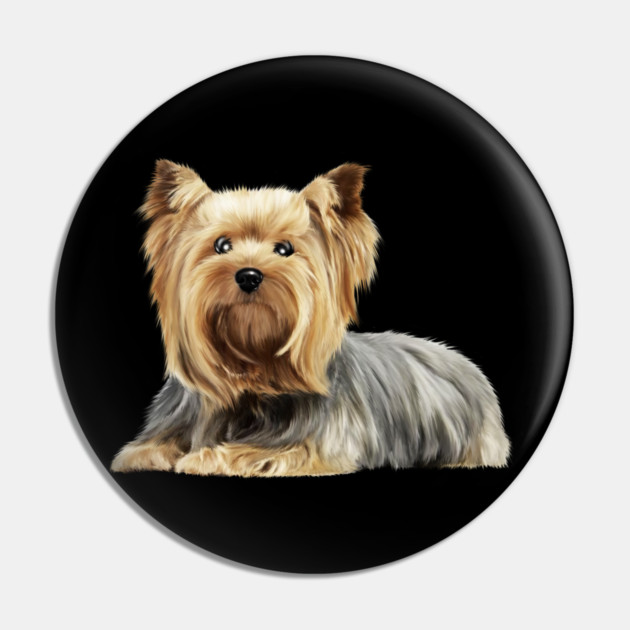 Yorkshire Terrier Dog, Love Yorkies, Dog Lover Pin by logiamerch