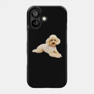 Cute Poodle dog, Love Poodles, Dog Lover Phone Case