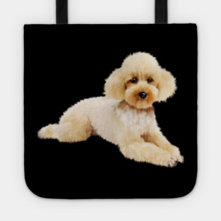 Cute Poodle dog, Love Poodles, Dog Lover Tote