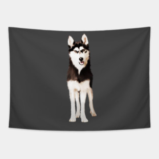 Husky Dog, Love Huskies, Dog Lover Tapestry