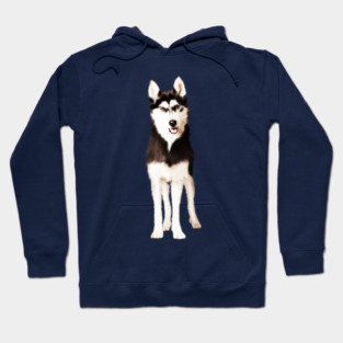 Husky Dog, Love Huskies, Dog Lover Hoodie