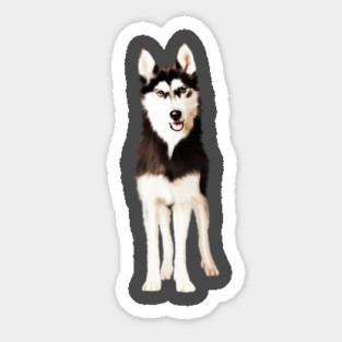 Husky Dog, Love Huskies, Dog Lover Magnet