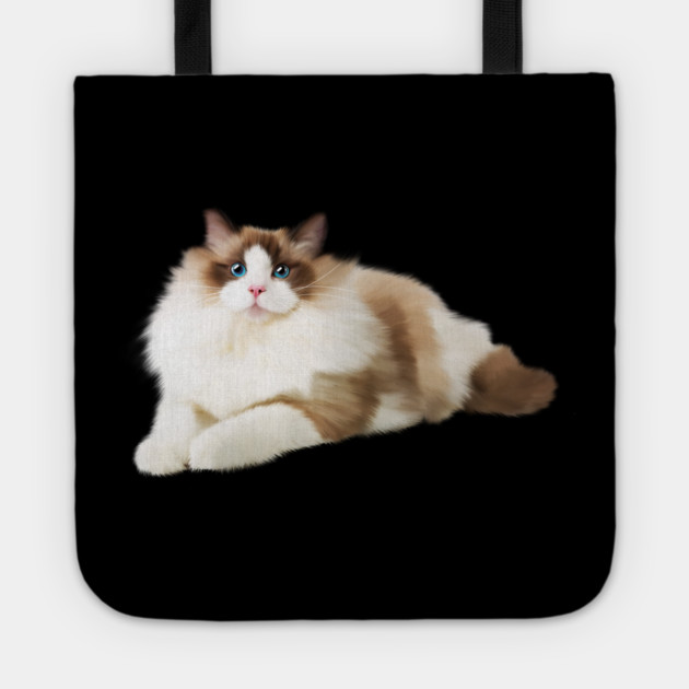 Ragdoll Cat, Love Ragdoll Cats, Cat Lover Tote by logiamerch