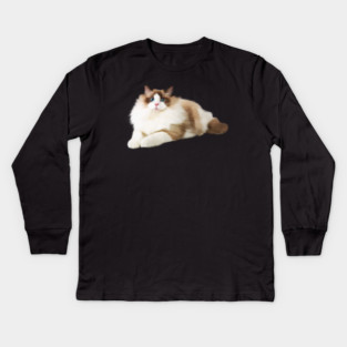 Ragdoll Cat, Love Ragdoll Cats, Cat Lover Kids Long Sleeve T-Shirt