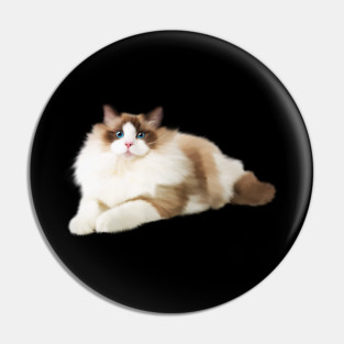 Ragdoll Cat, Love Ragdoll Cats, Cat Lover Pin
