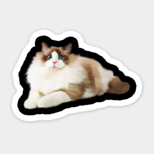 Ragdoll Cat, Love Ragdoll Cats, Cat Lover Magnet