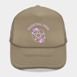 Magickal Mom Midsummer Lilac Pentacle Cheeky Witch® Hat