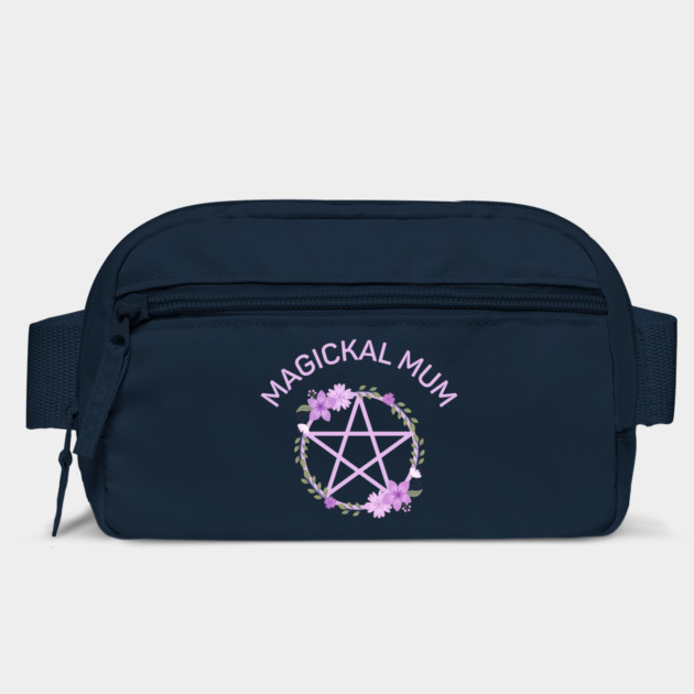 Magickal Mum Purple Lilac Floral Pentacle Cheeky Witch® by Cheeky Witch