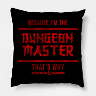 Dungeons And Dragons - Dungeon master Pillow