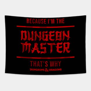 Dungeons And Dragons - Dungeon master Tapestry