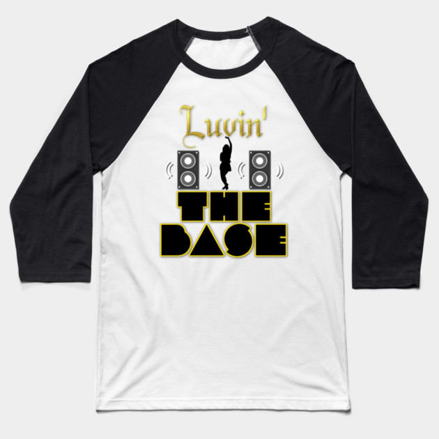Loving Heavy Base (Bazz) Music and Beats! Baseball T-Shirt by MotiVVaTTi