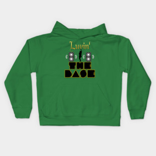 Loving Heavy Base (Bazz) Music and Beats! Kids Hoodie
