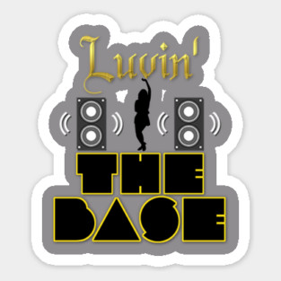 Loving Heavy Base (Bazz) Music and Beats! Magnet