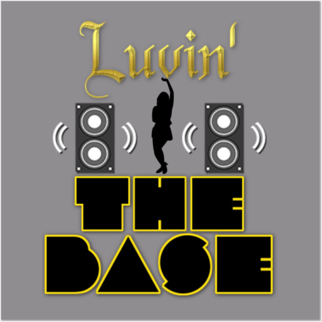 Loving Heavy Base (Bazz) Music and Beats! Wall Art by MotiVVaTTi