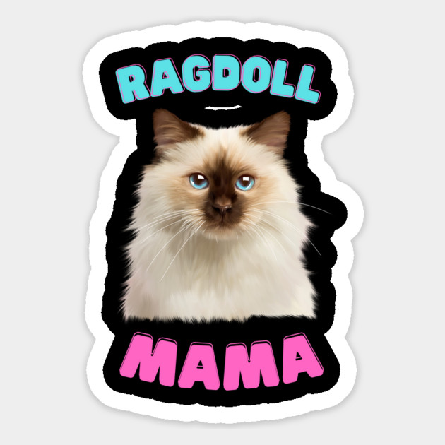 Ragdoll Mama, Love Ragdoll Cats, Cat Lover Magnet by logiamerch