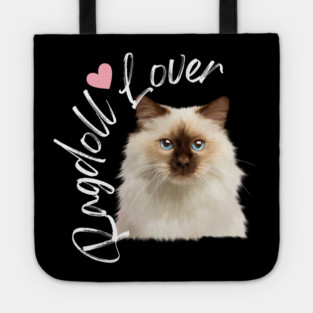 Ragdoll Cat Lover, Love Ragdoll Cats Tote