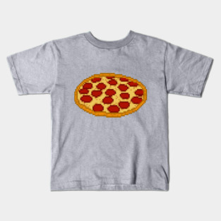 Pizza 8 bit Kids T-Shirt