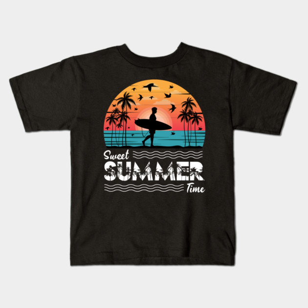 Sweet Summer Time Kids T-Shirt by The WYLD Tribe