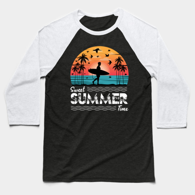 Sweet Summer Time Baseball T-Shirt by The WYLD Tribe