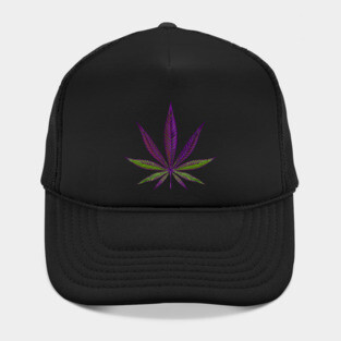 Purple Cannabis Hat