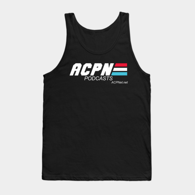 ACPN Logo: 1980's War Cartoon Variant Tank Top by Art Comedy Pop-Culture Network!