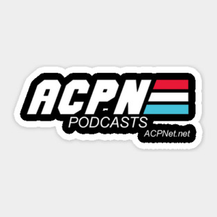 ACPN Logo: 1980's War Cartoon Variant Sticker