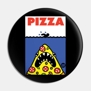 PIZZA JAWS Pin