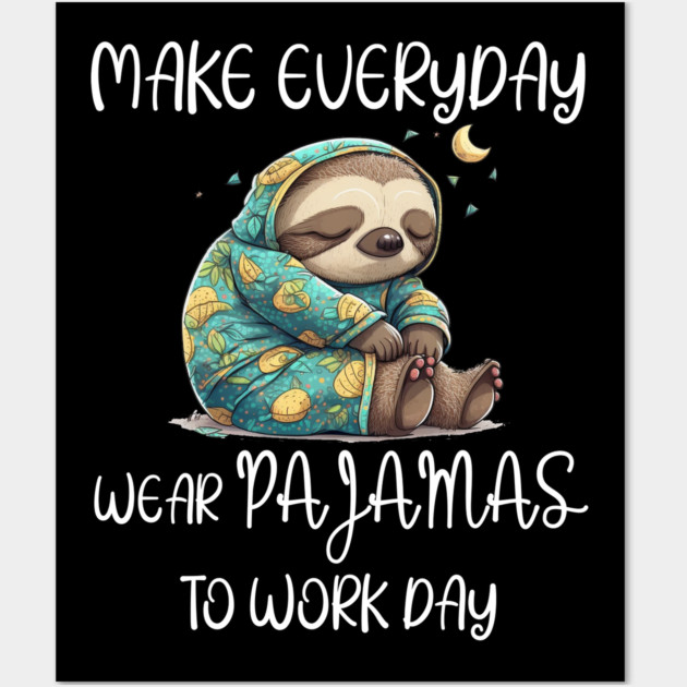 National Pyjama Pajamas Day At Work National Wear Pajamas To Work