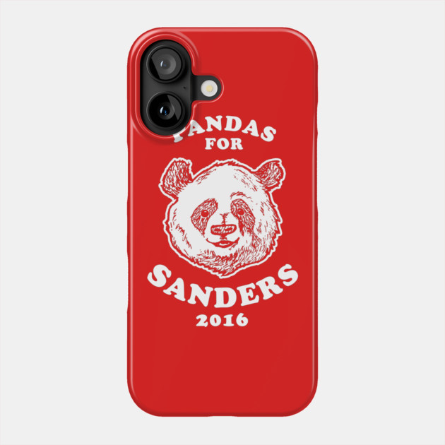Pandas For Sander T-Shirt Phone Case by dumbshirts