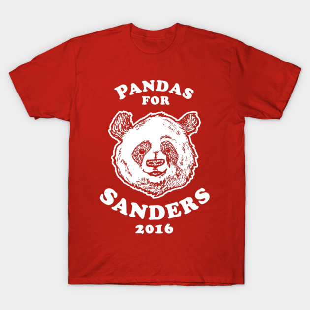 Pandas For Sander T-Shirt T-Shirt by dumbshirts