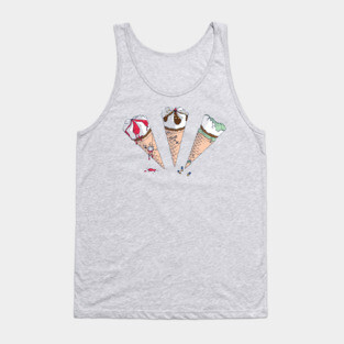 Cornetto Trilogy - Shaun of the Dead, Hot Fuzz, The World's End Tank Top