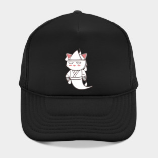 Kawaii Yurei Ghost Cat Hat