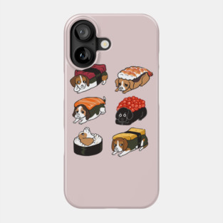 Sushi Beagle Phone Case