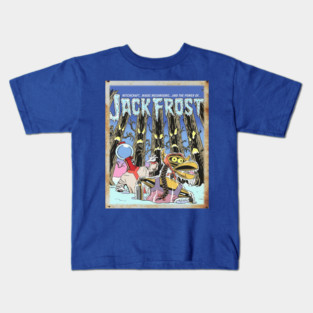 Mystery Science Rusty Barn Sign 3000 - Jack Frost Kids T-Shirt