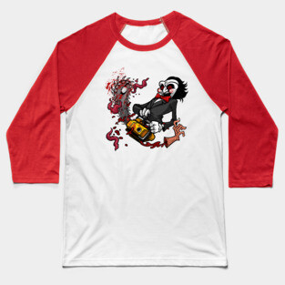 Jigsaw: Chainsaw Baseball T-Shirt