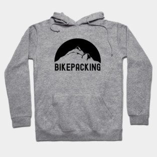 Bikepacking Bike Camping Gift Hoodie
