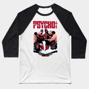 Psycho Twins Baseball T-Shirt
