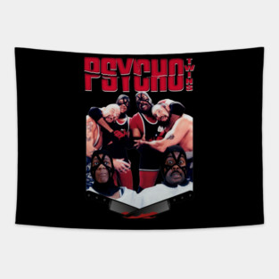 Psycho Twins Tapestry