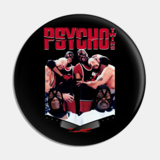 Psycho Twins Pin